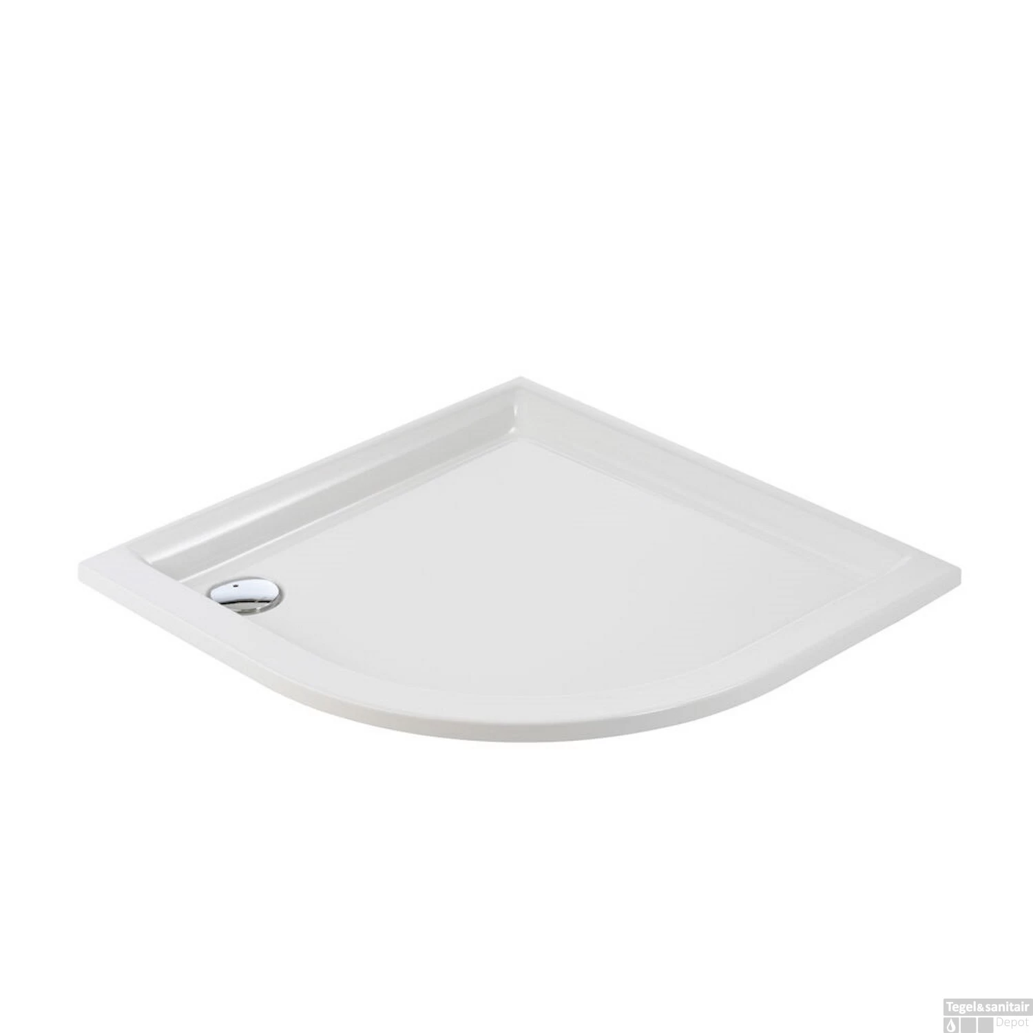 Sealskin Senso Douchebak Kwartrond 100x100 Cm Wit